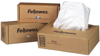 Fellowes sac à déchets destructeur de documents, jusqu'à