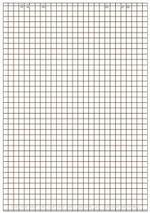 LANDRÉ bloc paperboard, 20 feuilles, en blanc uni, recyclé,