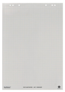 LANDRÉ bloc paperboard, 20 feuilles, en carreaux, 680 x 990
