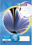 LANDRÉ cahier octave format A6, ligné, 70 g/m2, 64 pages LANDRÉ cahier octave format A6, ligné, 70 g/m2, 64 pages