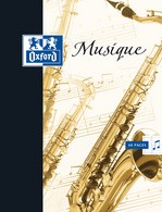 Oxford Cahier de musique, format A4, seyès, 24 + 24 pages