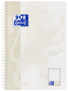 Oxford Cahier Touch, B5, quadrillé, 160 pages, rose