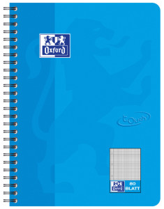 Oxford Cahier Touch, B5, quadrillé, 160 pages, rose