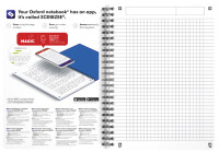 Oxford Cahier à spirale URBAN MIX, A5, ligné, 180 pages