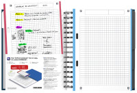 Oxford Office cahier à spirale European Book 4, format A5+, Oxford Office cahier à spirale European Book 4, format A5+,