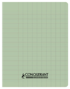 CONQUERANT CLASSIQUE Cahier 170 x 220 mm, séyès, bleu