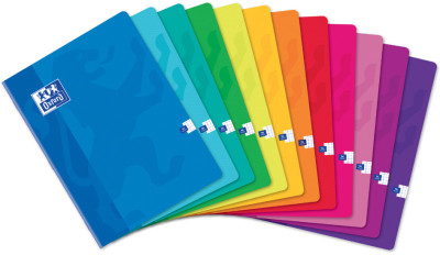 Oxford Cahier piqûre, 240 x 320 mm, quadrillé 5x5 avec marge