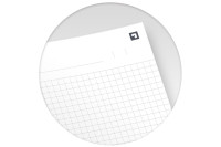 Oxford Cahier spirale Black n' Red, A5, quadrillé, carton