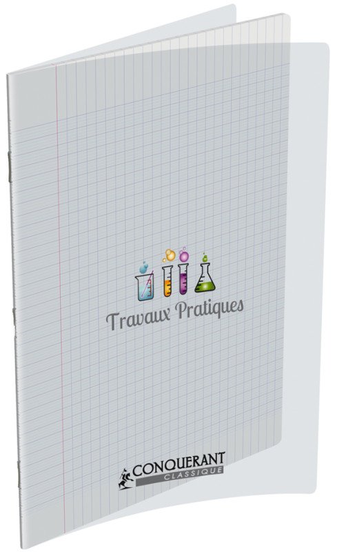 CONQUERANT CLASSIQUE Cahier travaux pratiques, 170 x 220 mm