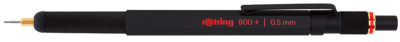 rotring Stylo à pointe fine et stylet 800+, 0,7 mm, noir