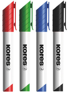 Kores marqueur pour tableau blanc et chevalet 