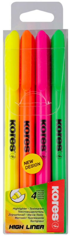 Kores surligneur Pen, largeur du tracé: 0,5 - 3,5 mm,