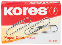 Kores Trombones, 25,0 mm, zingué Kores Trombones, 25,0 mm, zingué