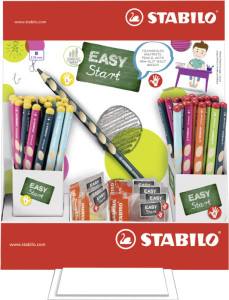 Stabilo crayon Easygraph, 72 broches + 12 Spitzer, Affichage