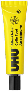 UHU La colle universelle, avec solvant, 125 g