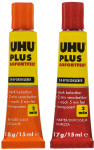 UHU colle a 2 composants PLUS SOFORTFEST, tube de 35 g, UHU colle a 2 composants PLUS SOFORTFEST, tube de 35 g,