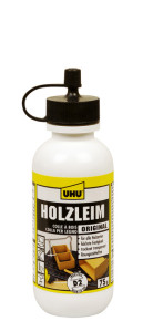 UHU Colle à bois Original D2, sans solvant, bouteille de 75g