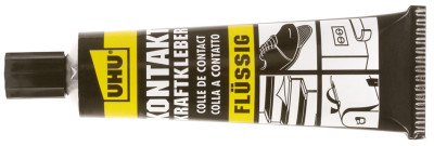 UHU colle forte de contact, fluide, contient du solvant,120g