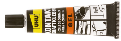 UHU Colle de contact forte, Gel, avec du solvant, 120 g