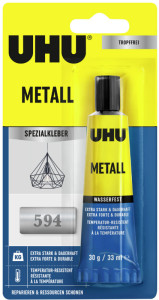 UHU colle de contact métal, tube de 30 g, colle de contact