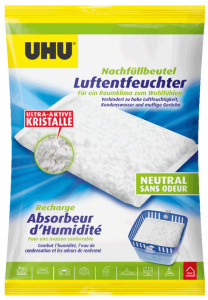 UHU  absorbeur d'humidité, sachet de recharge, contenu: 450g