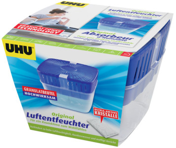 UHU  absorbeur d'humidité, sachet de recharge, contenu: 450g