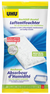 UHU absorbeur d'humidité, sachet de recharge, contenu: 1000g