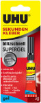 UHU Colle instantanée blitzschnelle SUPERGEL, 3 g,