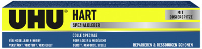 UHU colle spéciale hart, contient du solvant, tube de 35 g