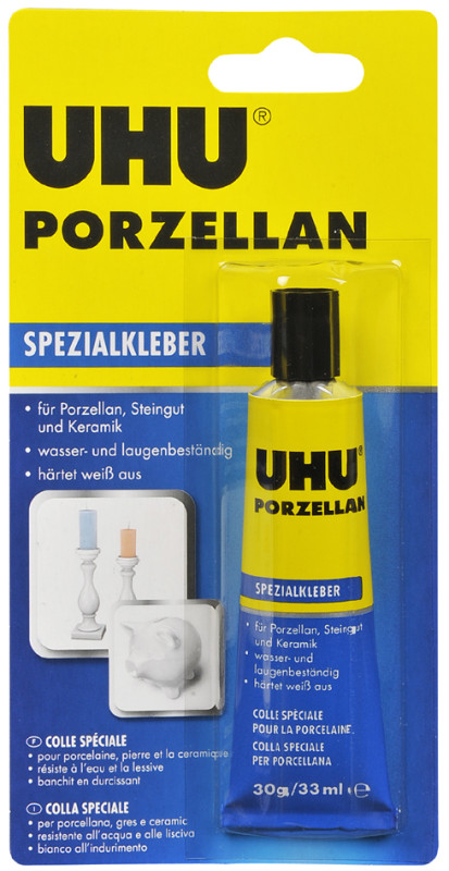 UHU colle spéciale PORZELLAN, 30 g dans un tube