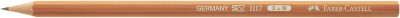 FABER-CASTELL Crayon 1117, hexagonal, degré de dureté: HB