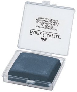 FABER-CASTELL Gomme malléable ART ERASER, gris