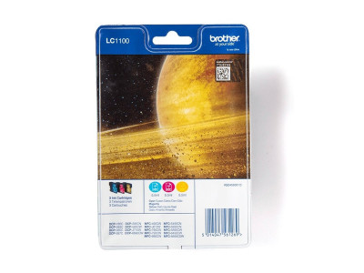 Brother : Cartouche encre LC1100 3 couleurS