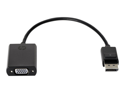 HP : HP DISPLAYPORT TO VGA ADAPTER .