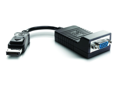 HP : HP DISPLAYPORT TO VGA ADAPTER .