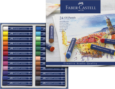 FABER-CASTELL Pastels à l'huile STUDIO QUALITY, étui de 36