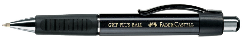 FABER-CASTELL stylo à bille GRIP PLUS 1407 (noir)