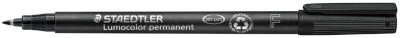 STAEDTLER Marqueur permanent 318F Lumocolor, rouge