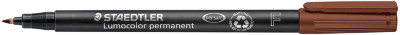 STAEDTLER Marqueur permanent 318F Lumocolor, vert