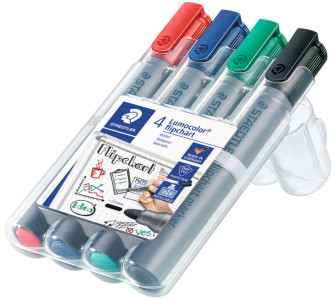 STAEDTLER Marqueur pour tableau papier Lumocolor 356, étui