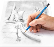 STAEDTLER Crayon Mars Lumograph, degré de dureté: F STAEDTLER Crayon Mars Lumograph, degré de dureté: F