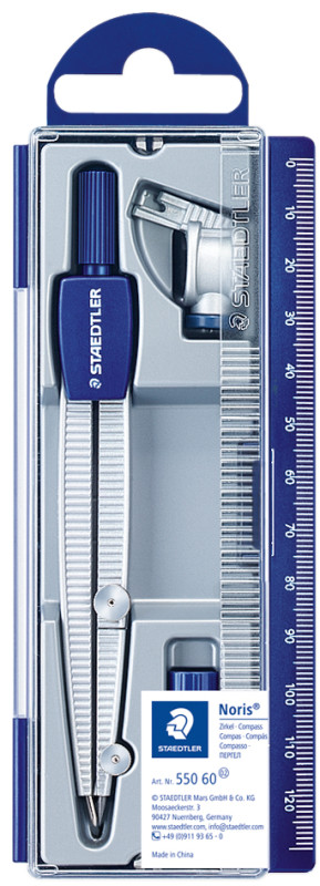 STAEDTLER compas 550 50 Noris Club, Longueur: 124,2 mm