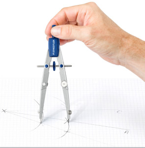 STAEDTLER Compas scolaire Noris Club 550 02, longueur: 156 m