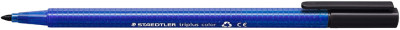 STAEDTLER Feutre de coloriage triplus color, noir, largeur