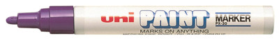 uni-ball Marqueur permanent PAINT PX-20, argent