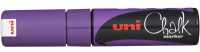 uni-ball Marqueur craie Chalk PWE-8K, noir, pointe biseautée