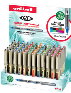 uni-ball Stylo roller eye fine (UB-157), présentoir de 120