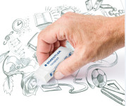 STAEDTLER Gomme B30, sans PVC, blanc