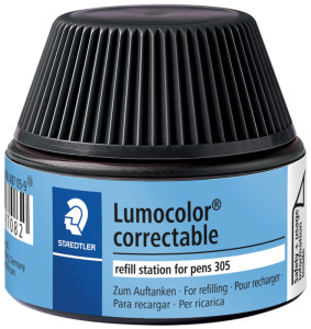 STAEDTLER lumocolor refill station 487 05, noir