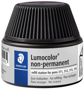 STAEDTLER lumocolor refill station 487 05, noir